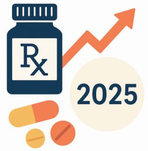 how prices for medications changed in 2025